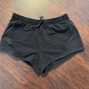 PINK Victoria's Secret Black Athletic Shorts